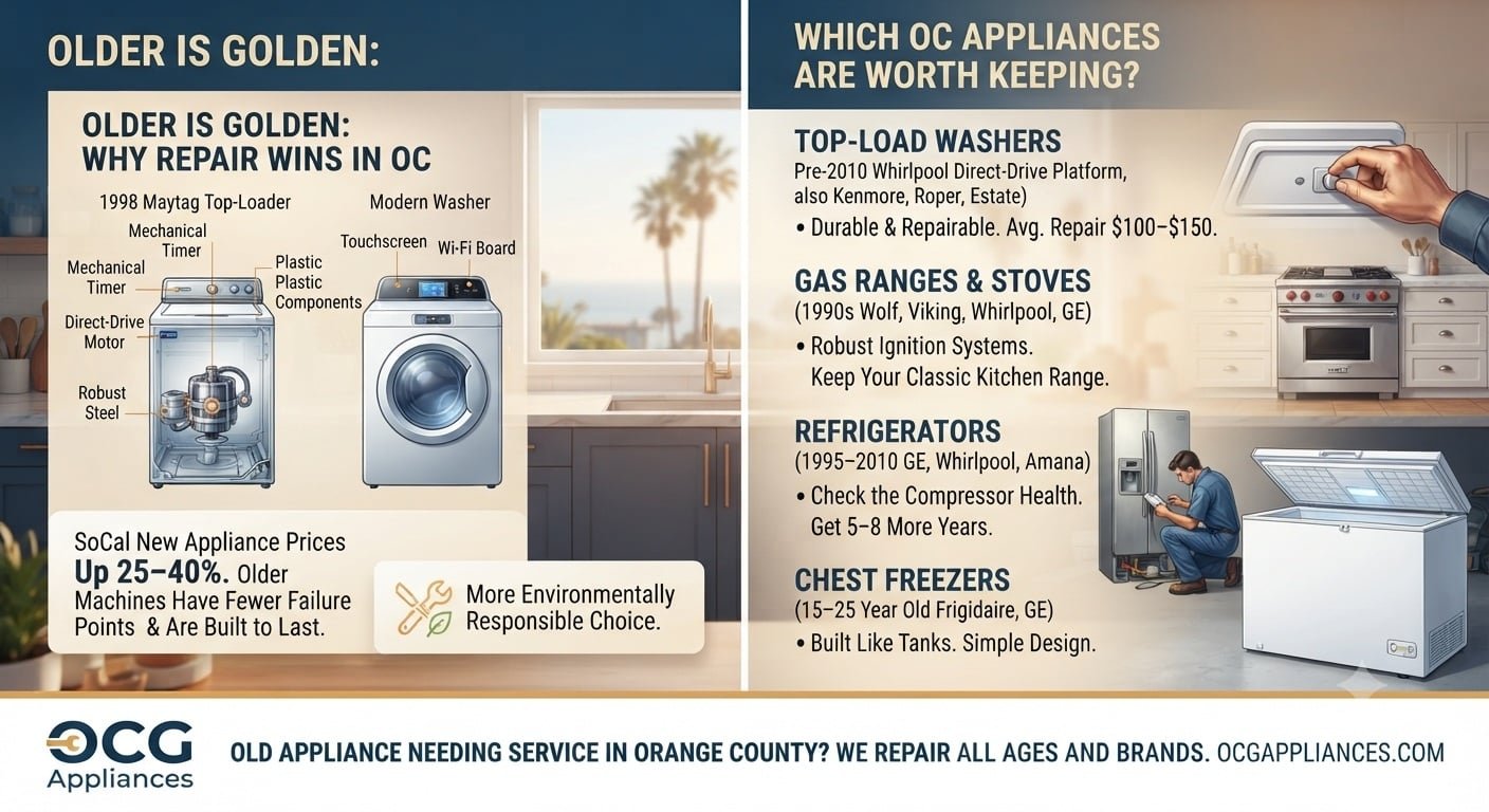 your 20 year old washer might be worth more than you think